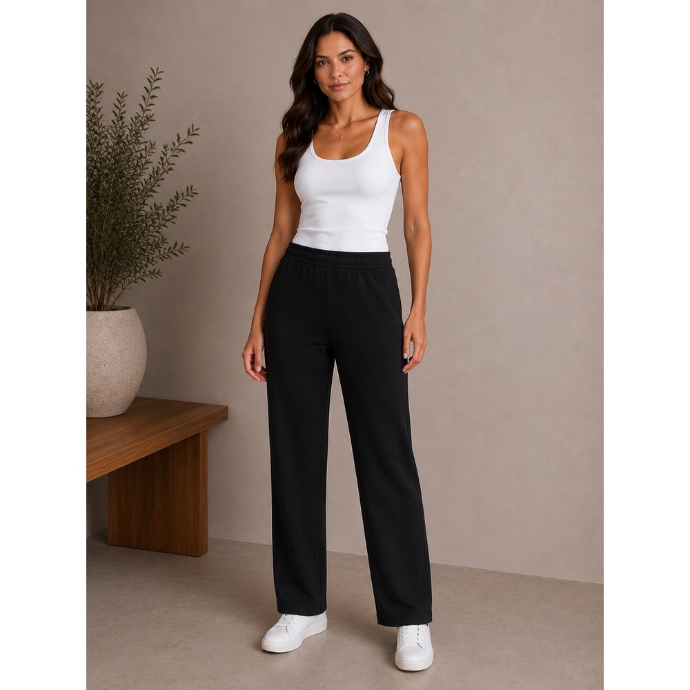 Eileen Fisher Pull On Ankle Pants Career Office Preppy Old Money Quiet Luxury